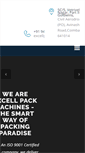 Mobile Screenshot of excellpackmachines.com